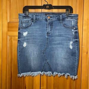 Denim skirt